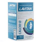 Ficha técnica e caractérísticas do produto Lavitan Cálcio + Vitamina D3 600mg C/ 60 Comprimidos