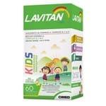 Ficha técnica e caractérísticas do produto Lavitan Kids Comprimidos Mastigáveis Sabor Laranja, Uva e Limão com 60 Unidades