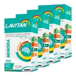 Ficha técnica e caractérísticas do produto Lavitan Kit 4x Memoria 60 Comp
