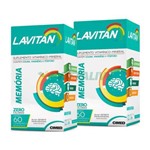 Ficha técnica e caractérísticas do produto Lavitan Kit 2x Memoria 60 Comp - Cimed