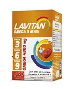 Ficha técnica e caractérísticas do produto Lavitan Omega 3, 6, 9 com 90 Cápsulas Cimed