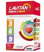 Ficha técnica e caractérísticas do produto Lavitan Ômega 3 Mais(3,6,9) 4800mg 90 Cápsulas - Cimed
