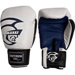 Lbpro-12-Az Luva Boxe Couro 12Oz Azul - Pretorian