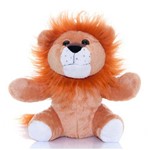 Ficha técnica e caractérísticas do produto Leão de Pelúcia 22 Cm - Safari Baby
