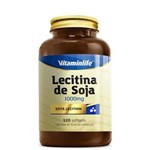 Ficha técnica e caractérísticas do produto Lecitina de Soja 120 Softgels Vitaminlife - SEM SABOR