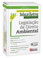 Ficha técnica e caractérísticas do produto Legislação de Direito Ambiental Maxiletra - 14ª Edição (2019) - Rideel