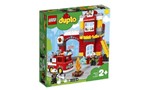 Ficha técnica e caractérísticas do produto Lego 10903 Duplo Quartel Bombeiros com Caminhão Som e Luz 76 Peças