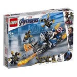 Ficha técnica e caractérísticas do produto Lego 76123 Vingadores Ultimato Capitão América Moto Ataque Outriders 167 Peças