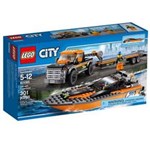 Ficha técnica e caractérísticas do produto LEGO City 4x4 com Barco a Motor - 301 Peças