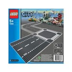 Ficha técnica e caractérísticas do produto Lego City 7280 com Pistas Reta e Cruzamento