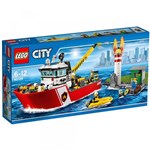 Ficha técnica e caractérísticas do produto Lego City - Barco de Combate ao Fogo - 60109