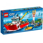 Ficha técnica e caractérísticas do produto LEGO City - Barco de Combate ao Incêndio - 60109