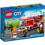 Ficha técnica e caractérísticas do produto Lego City Caminhão com Escada de Combate ao Fogo - 60107