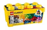 Ficha técnica e caractérísticas do produto LEGO Classic Caixa Media com 484 Peças Criativas - 10696