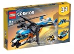 Ficha técnica e caractérísticas do produto LEGO Creator 31096 - Modelo 3 em 1: Helicóptero de Duas Hélices