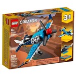 Ficha técnica e caractérísticas do produto Lego Creator 128 Peças 3 em 1 Avião de Hélice