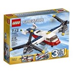 Ficha técnica e caractérísticas do produto LEGO Creator Aventuras com Avião de Duas Hélices – 216 Peças