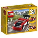 Ficha técnica e caractérísticas do produto LEGO Creator Carro de Corrida Vermelho - 72 Peças