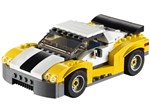 Ficha técnica e caractérísticas do produto LEGO Creator Carro Veloz - 4111131046 222 Peças