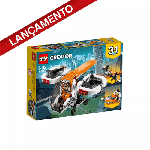 Ficha técnica e caractérísticas do produto Lego Creator - Modelo 3 em 1: Drone Explorador 31071