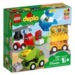Ficha técnica e caractérísticas do produto LEGO Duplo as Minhas Primeiras Criações de Veículos 10886 - 34 Peças
