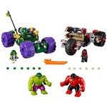 Ficha técnica e caractérísticas do produto LEGO HEROES MARVEL Hulk Contra Hulk Vermelho