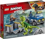 Ficha técnica e caractérísticas do produto Lego Juniors Jurassic World - Caminhão de Resgate de Raptor 10757