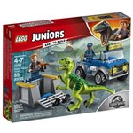Ficha técnica e caractérísticas do produto LEGO Juniors Jurassic World Caminhão de Resgate de Raptor - 85 Peças