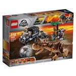 Ficha técnica e caractérísticas do produto LEGO Jurassic World a Fuga da Girosfera do Carnotauro – 577 Peças