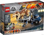 Ficha técnica e caractérísticas do produto Lego Jurassic World - Transporte de T- Rex - 75933