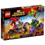 Ficha técnica e caractérísticas do produto LEGO Marvel Super Heroes - Hulk Contra Hulk Vermelho - 375 Peças