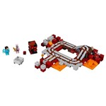 Ficha técnica e caractérísticas do produto Lego Minecraft - 21130 - a Ferrovia de Nether