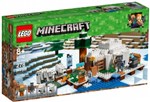 Ficha técnica e caractérísticas do produto Lego Minecraft 21142 - o Iglu Polar