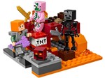 Ficha técnica e caractérísticas do produto LEGO Minecraft o Combate de Nether 84 Peças - 21139