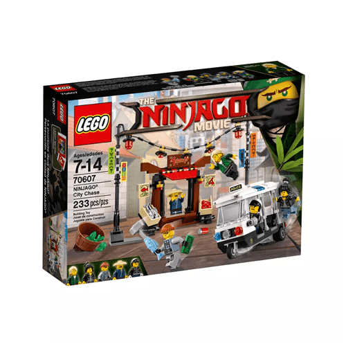 Ficha técnica e caractérísticas do produto Lego Ninjago - Perseguição na Cidade de Ninjago 70607