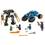 Ficha técnica e caractérísticas do produto LEGO Ninjago - Trovão Invasor