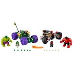 Ficha técnica e caractérísticas do produto Lego Super Heroes Hulk Contra Hulk Vermelho 76078