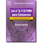 Ficha técnica e caractérísticas do produto Lei 8.11/1990 para Concursos - Série Provas e Concursos