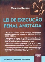 Ficha técnica e caractérísticas do produto Lei de Execução Penal Anotada - Juruá