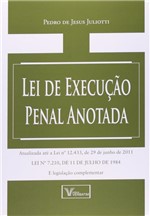 Ficha técnica e caractérísticas do produto Lei de Execução Penal Anotada - Verbatim