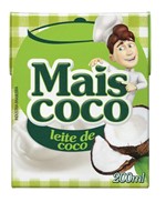 Ficha técnica e caractérísticas do produto Leite de Coco Mais Coco 200 Ml Tp