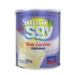 Ficha técnica e caractérísticas do produto Leite em Pó Supra Soy Sem Lactose Original com 300 Gramarelos