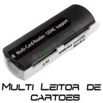 Ficha técnica e caractérísticas do produto Leitor de Cartão Multi-Card Reader SDHC Support USB 2.0/1.1 - D-30