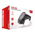 Ficha técnica e caractérísticas do produto Leitor de Codigo de Barras - C3 Tech (USB) - Preto - LB-50BK