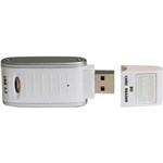 Ficha técnica e caractérísticas do produto Leitor e Gravador de Cartão de Memória SD e SDHC Via USB VIVITAR VIVRW3000 - Branco