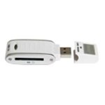 Ficha técnica e caractérísticas do produto Leitor e Gravador de Cartão de Memória SD/SDHC Via USB 2.0