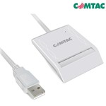 Ficha técnica e caractérísticas do produto Leitor e Gravador de Cartão para Smartcard USB 2.0 - 9202 - Comtac