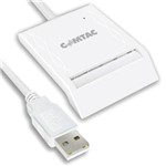 Ficha técnica e caractérísticas do produto Leitor e Gravador de Cartões Smartcard Comtac - USB 2.0