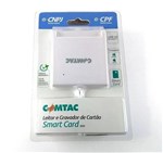 Ficha técnica e caractérísticas do produto Leitor e Gravador Smart Card USB Certificado Digital - Comtac
