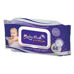 Ficha técnica e caractérísticas do produto Lenço Umedecido Baby Bath Premium 64 Unidades